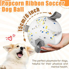 Dog Soccer Ball with Rope – Durable Fetch & Tug Toy
