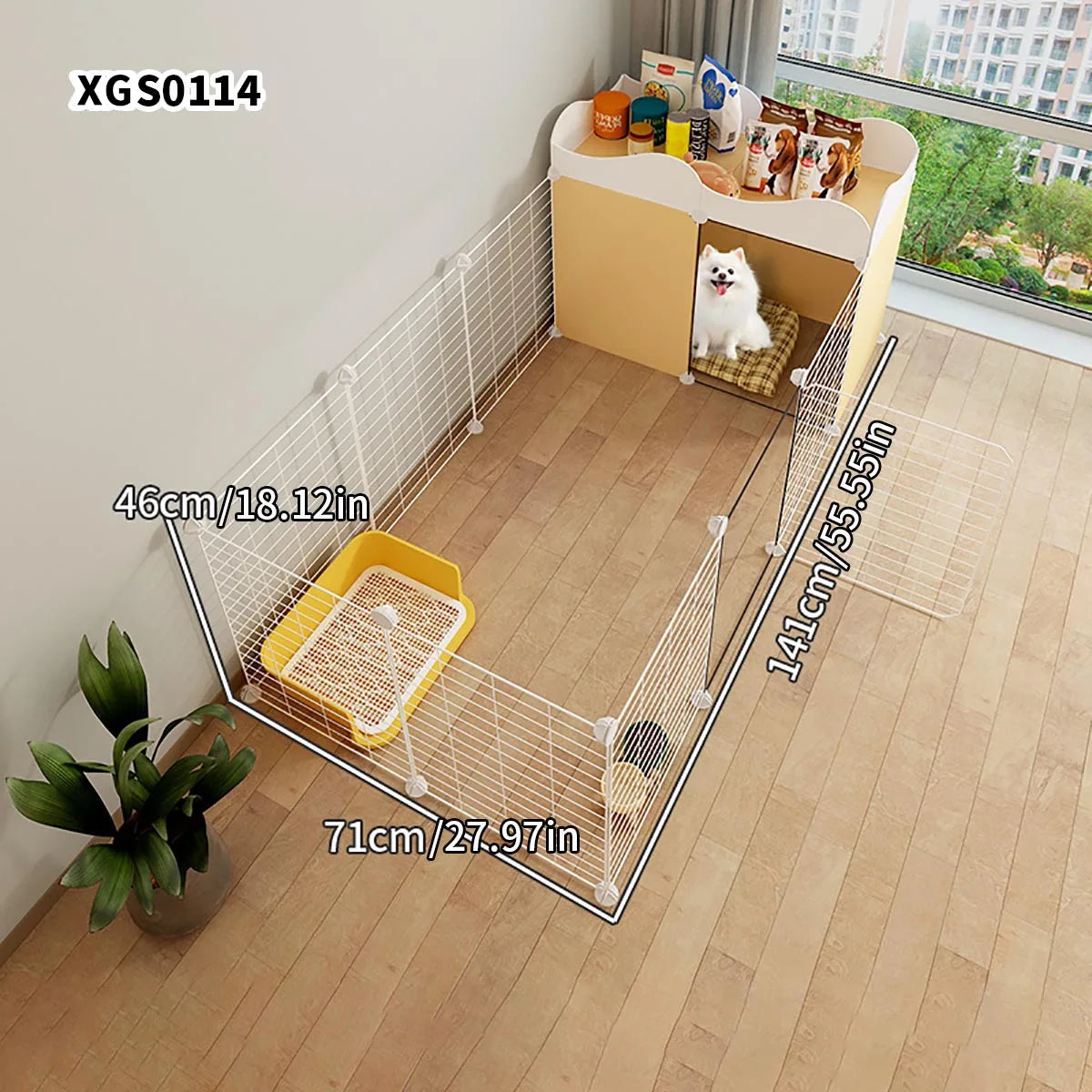 Indoor Dog Fence – Small Pet Playpen