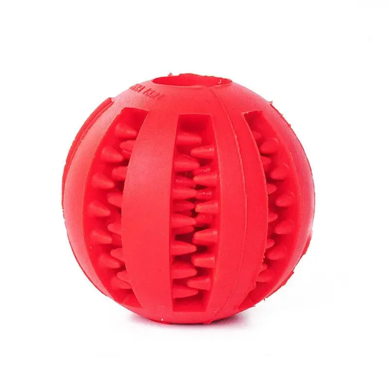 Rubber Chew Ball - Dental Care & Treat Dispensing for Dogs