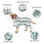 Quick-Dry Dog Bathrobe Towel – Absorbent Post-Bath Wrap