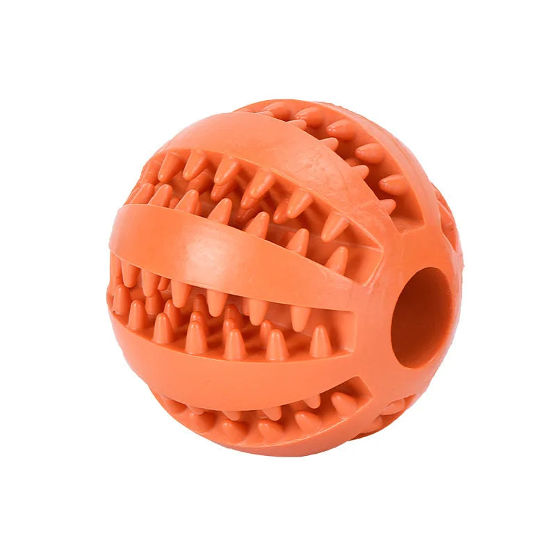 Interactive Rubber Ball – Teeth Cleaning Toy for Dogs