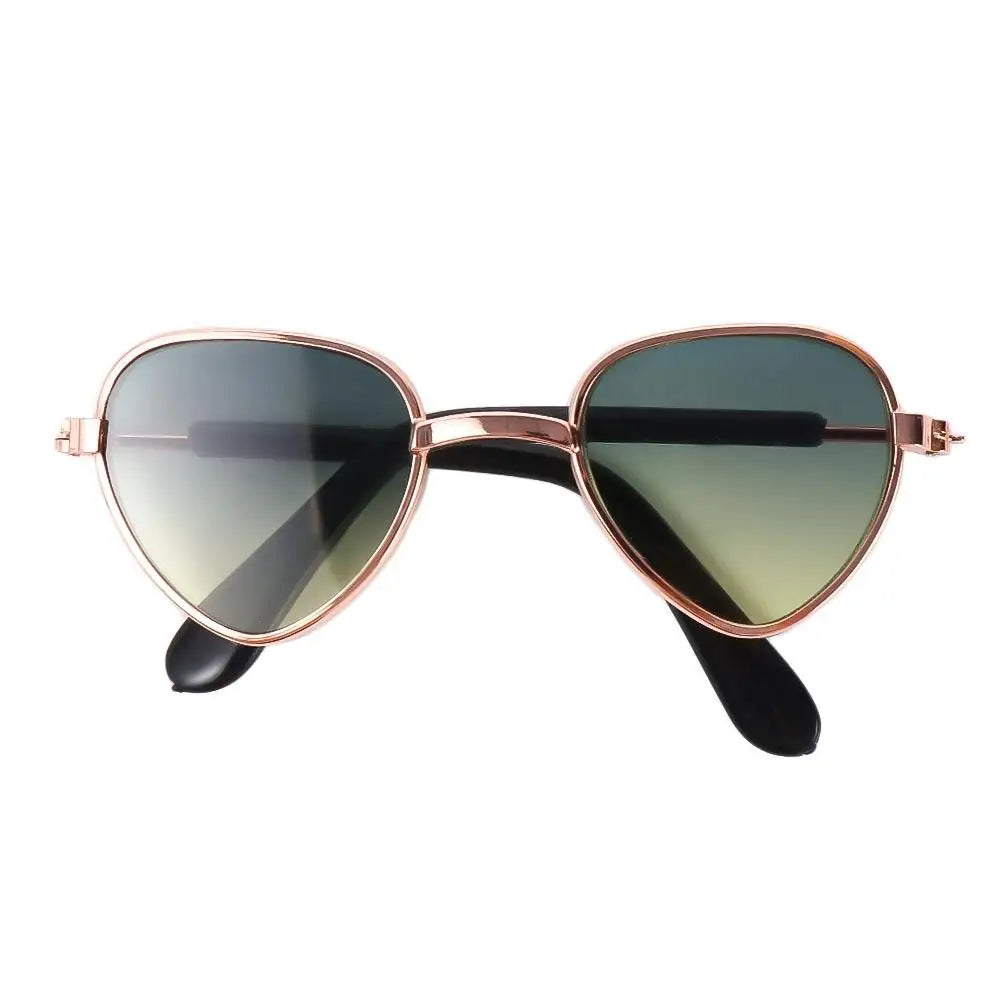 Pet Sunglasses for Small Dogs – Metal Frame, AC Resin Lenses, Comfortable Fit