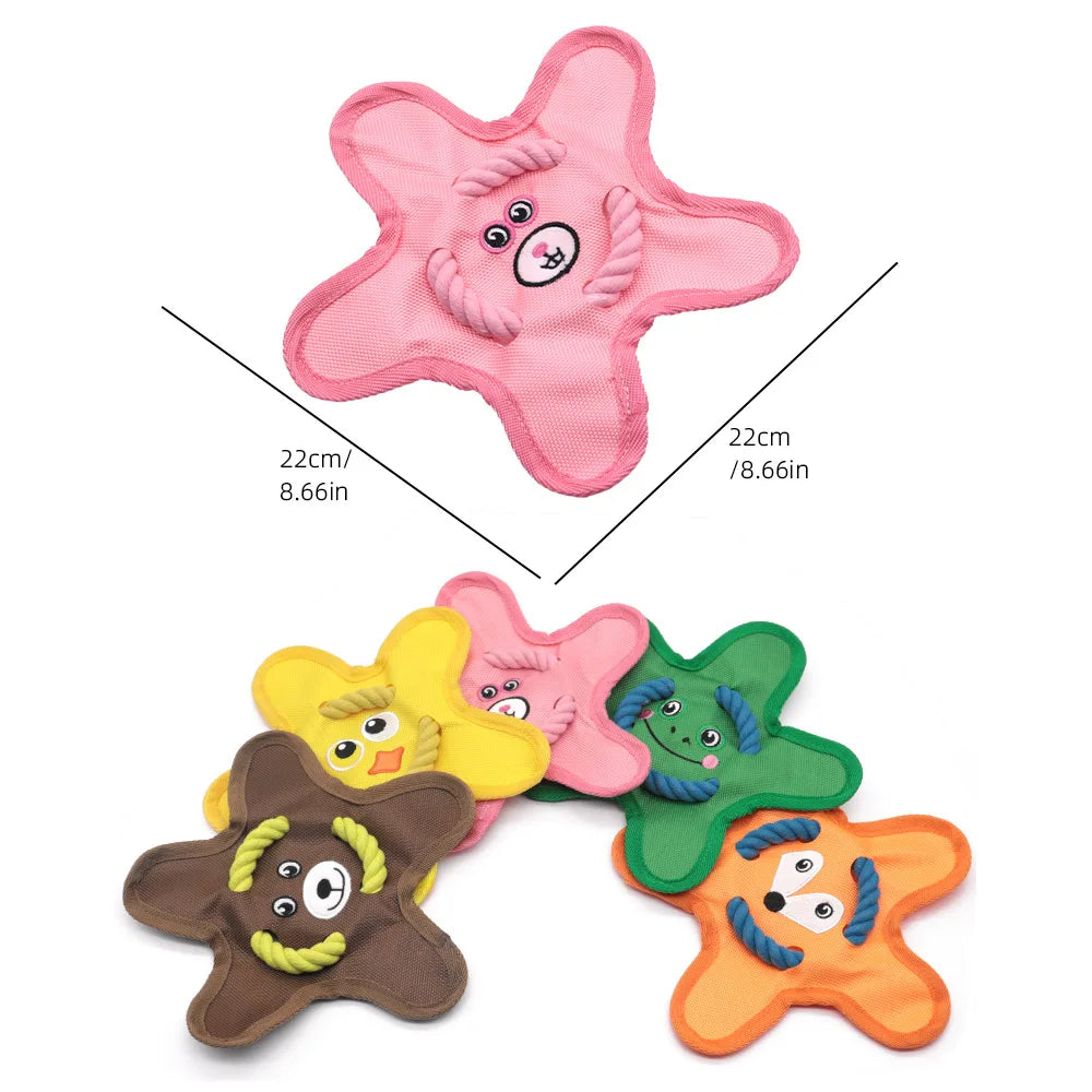 Durable Squeaky Crinkle Dog Toy – Interactive Toy for All Sizes