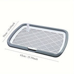 Large Dog Potty Tray – Reusable Training Toilet