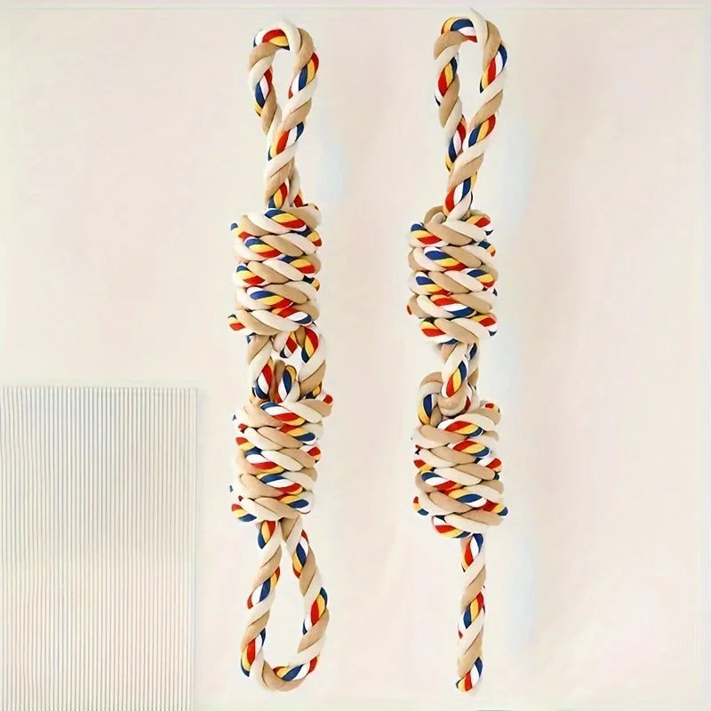 45cm Rope Toy for Dogs – Teeth Cleaning & Puppy Training