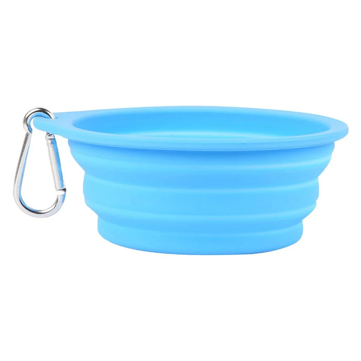 Collapsible Silicone Dog Travel Bowl – 350ml & 600ml Portable Feeder