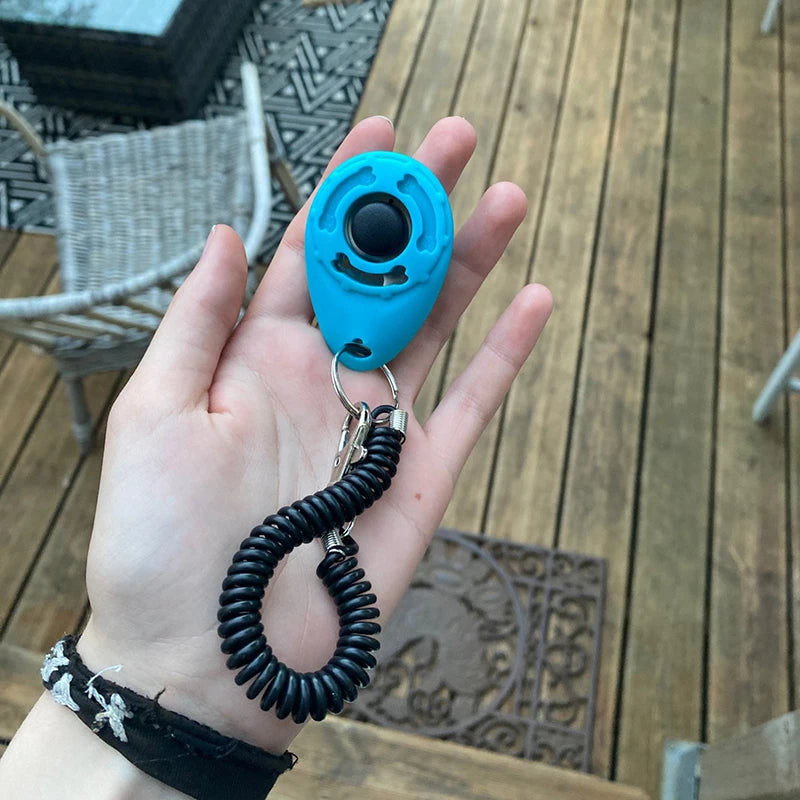 PaiPaitek Dog Training Clicker – Adjustable Wrist Strap