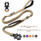 Dog Tactical Leash – Bungee Shock Control