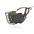 Stainless Steel Dog Muzzle Cage – Adjustable Breathable Training Cover