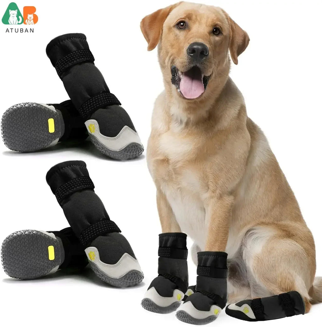 Dog Boots – Anti-Slip Waterproof Shoes
