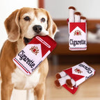 Cigarette Box Plush Dog Toys – 3 Pack for Small & Medium Dogs
