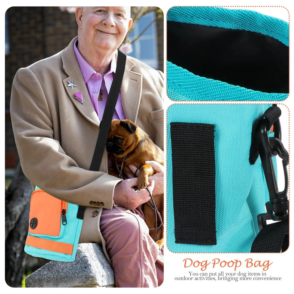 Adjustable Dog Treat Pouch – Multi-Storage Training Waist Bag for Outdoor Use
