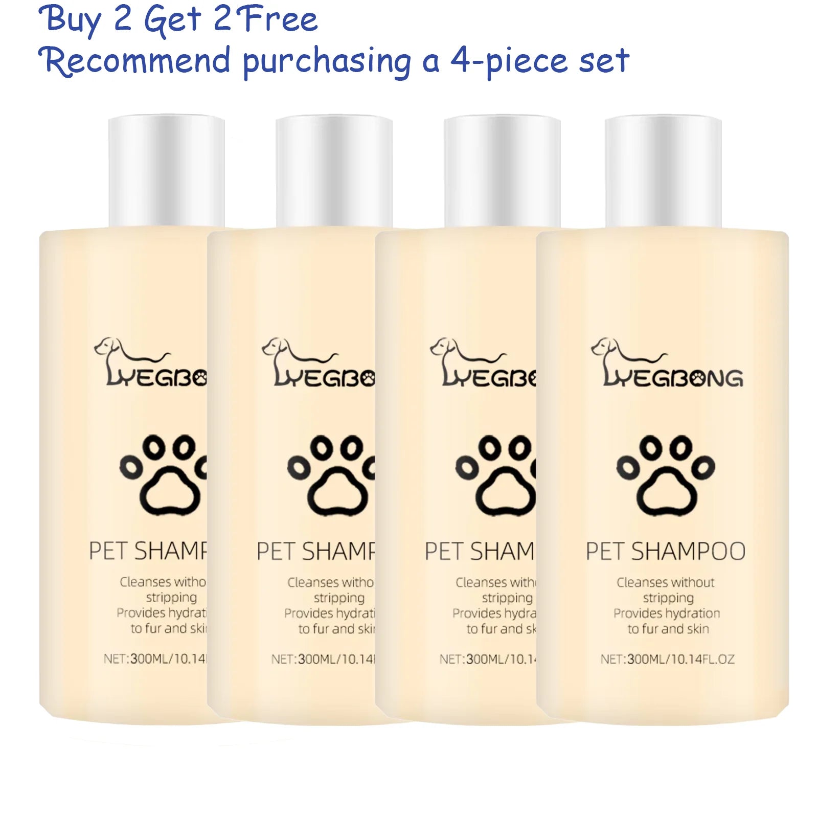 Anti-Itch Dog Wash Shampoo – Flea & Mite Relief Deodorizing Formula