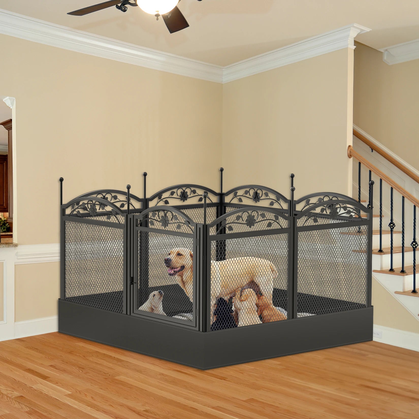 Dog Playpen – Heavy Duty 8 Panel Fence