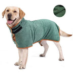 Pet Bath Towel & Bathrobe for Dogs – Absorbent Quick-Dry Wrap