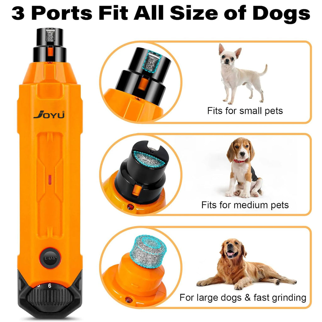 Dog Nail Grinder – Quiet Electric Trimmer