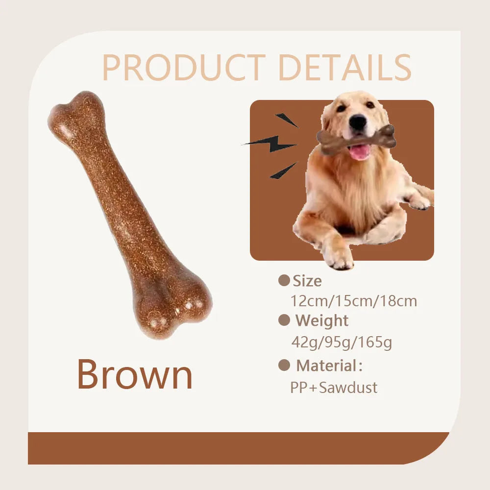 Dog Bone Chew Toy – Nearly Indestructible for All Sizes