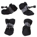 Dog Anti-Slip Boots – Warm Rain Snow Paw Shoes (4 Pack)