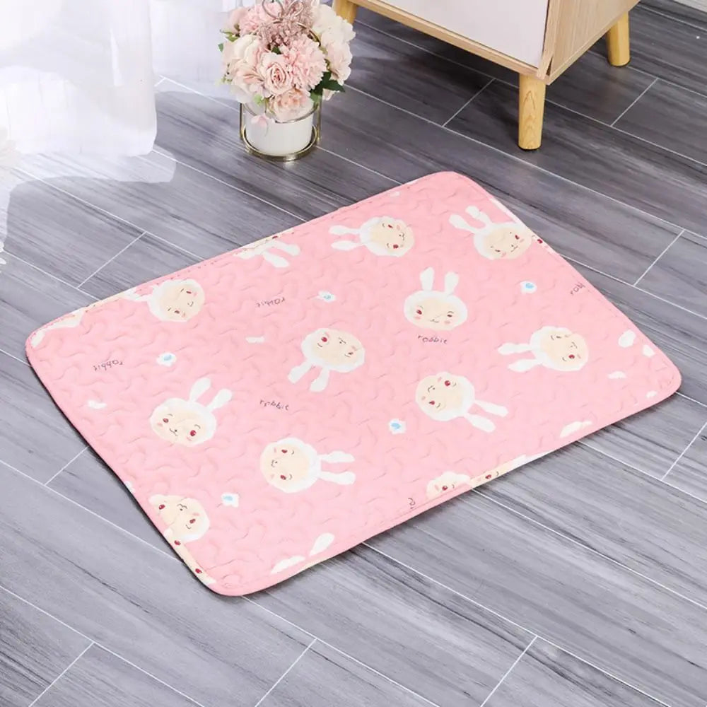 Washable Dog Cooling Mat – Breathable Summer Ice Pad for Small & Medium Dogs