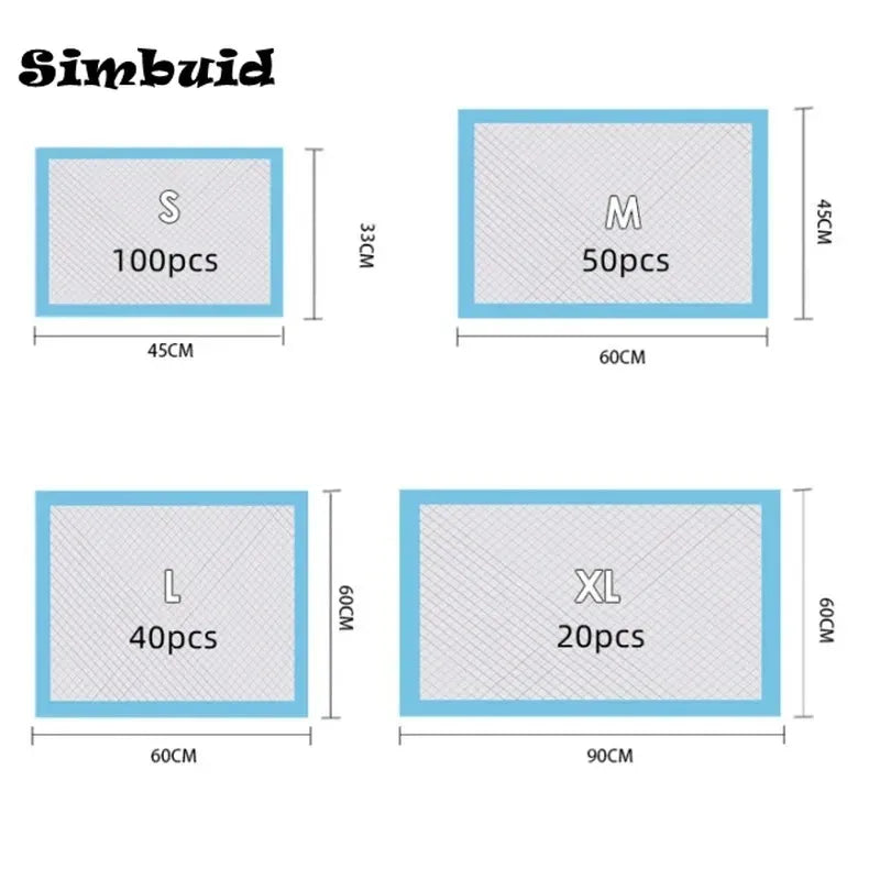Super Absorbent Dog Diaper Pads – Quick Dry Puppy Training Pee Mats