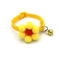 Moonbiffycn Cotton Bowknot Bell Collar for Small Dogs