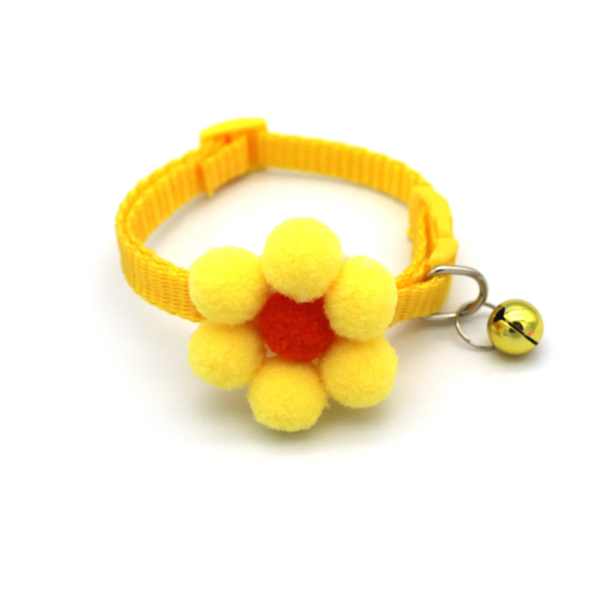Moonbiffycn Cotton Bowknot Bell Collar for Small Dogs