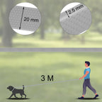 Long Training Dog Leash 3M–15M – Durable Hex Pattern Walking Lead