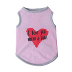 HOOPREETY Breathable Sleeveless Cotton Dog Vest – Summer Wear for Small Dogs
