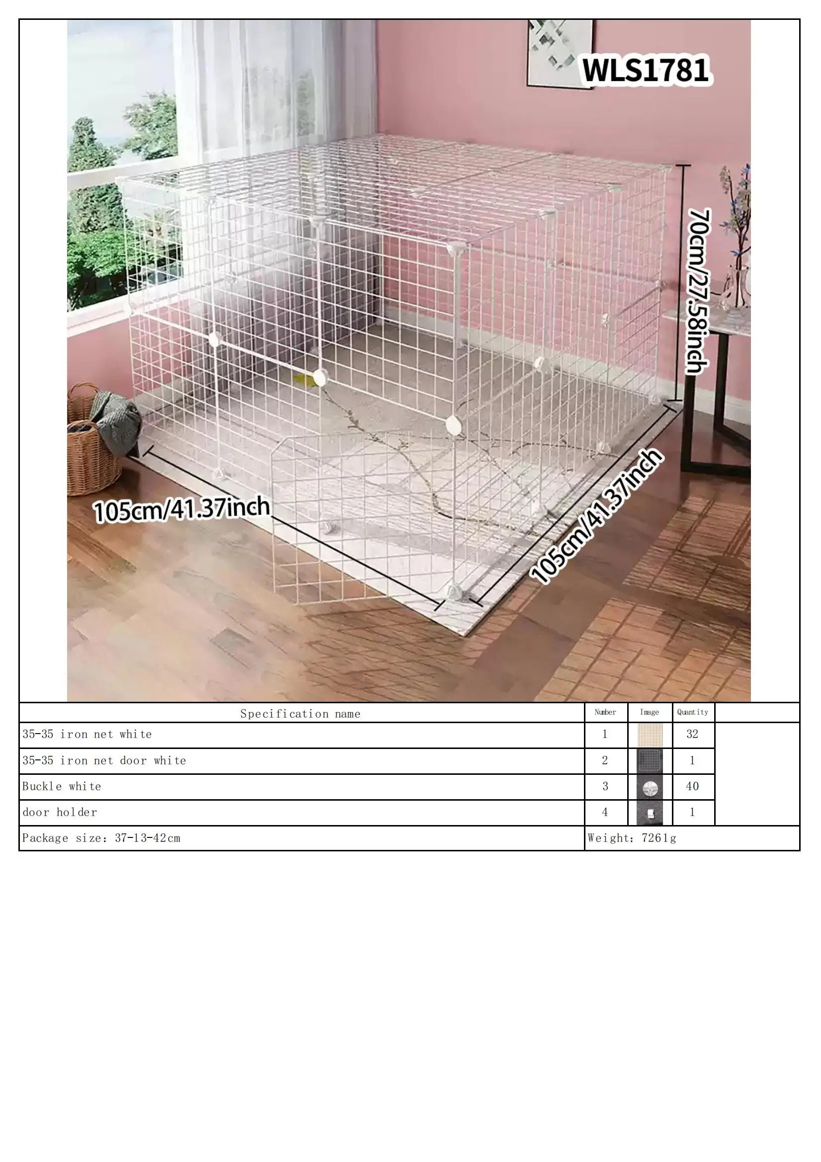 Portable Dog Playpen – DIY Metal Fence