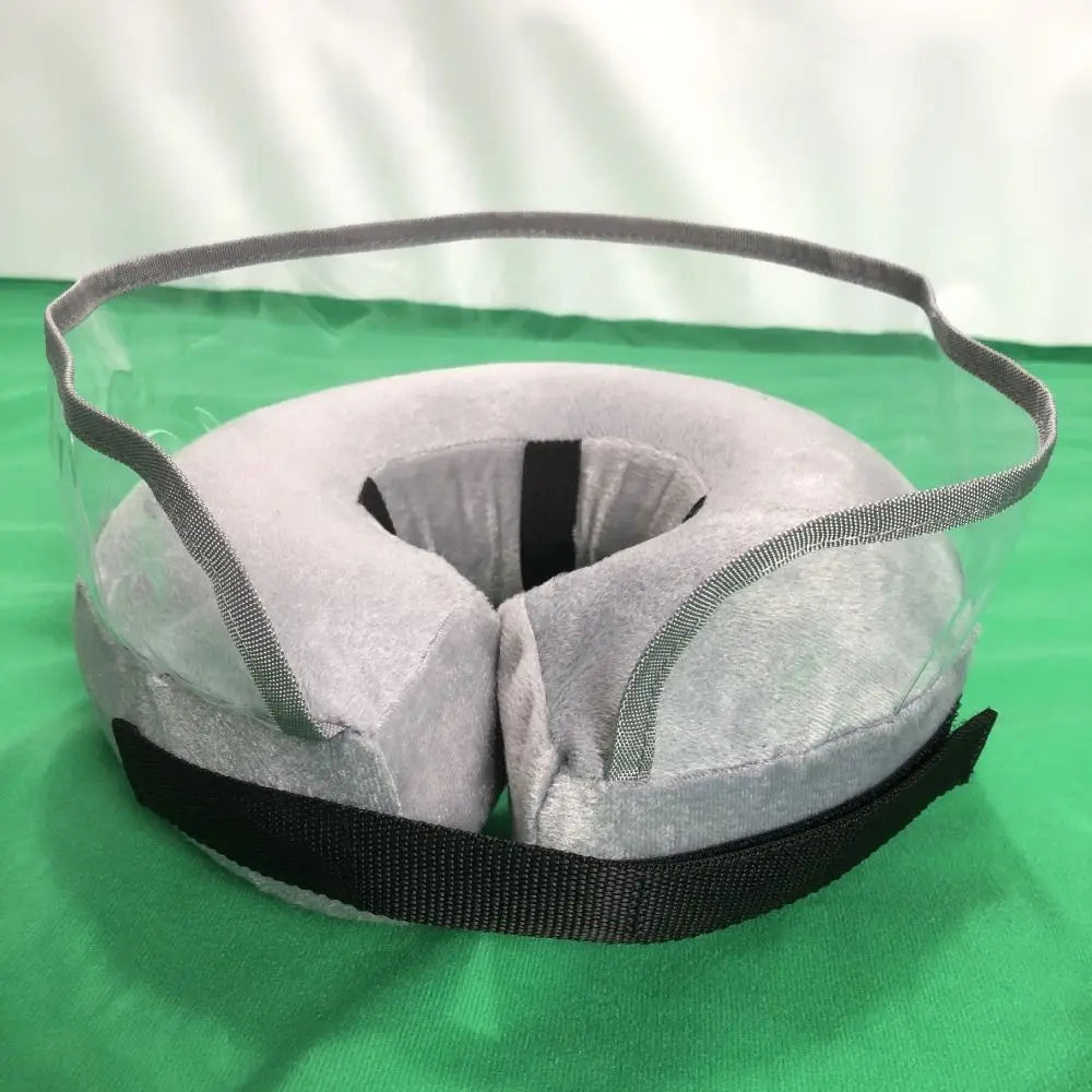 Dog Recovery Collar – Inflatable Cone with Shield
