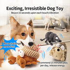 Interactive Dancing Dog Toy Ball – Motion Activated Plush Fetch