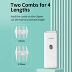 Ultra-Quiet Electric Dog Clipper - Low Vibration Paw & Detail Trimmer