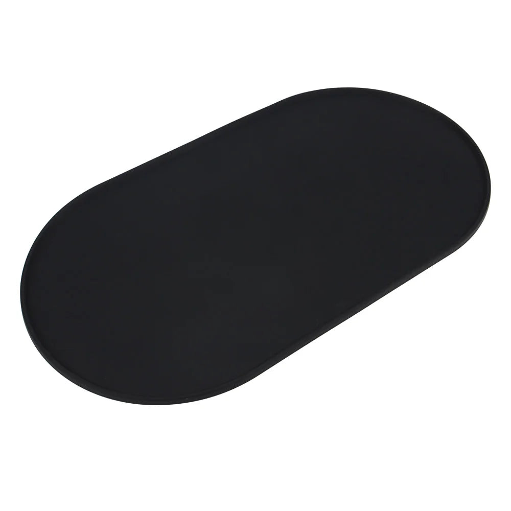 Silicone Dog Bowl Mat – Non-Slip Feeding Pad, S/L Size for Dogs, Easy to Clean