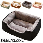 Plush Dog Bed – Comfortable and Breathable Cushion for Small to Large Dogs