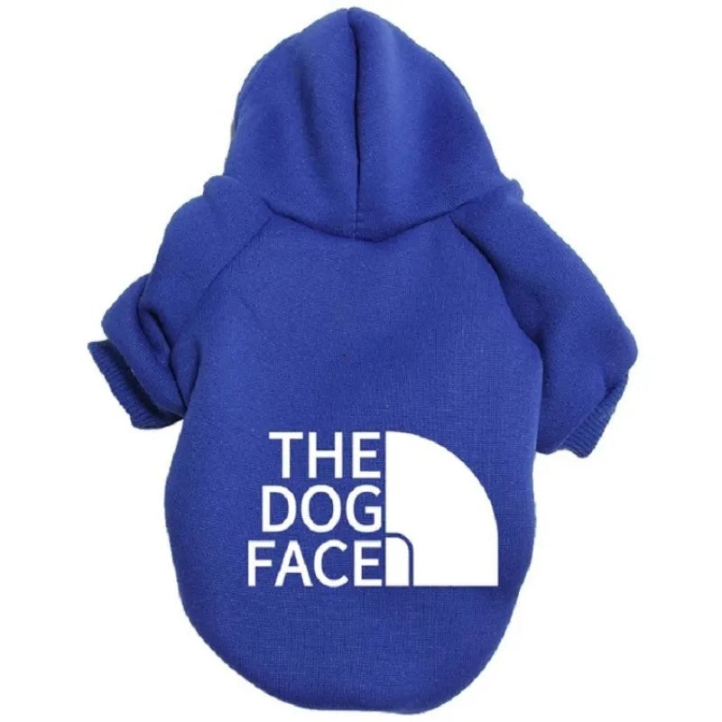 Winter Warm Dog Hoodie – Large Breed Polyester Jacket