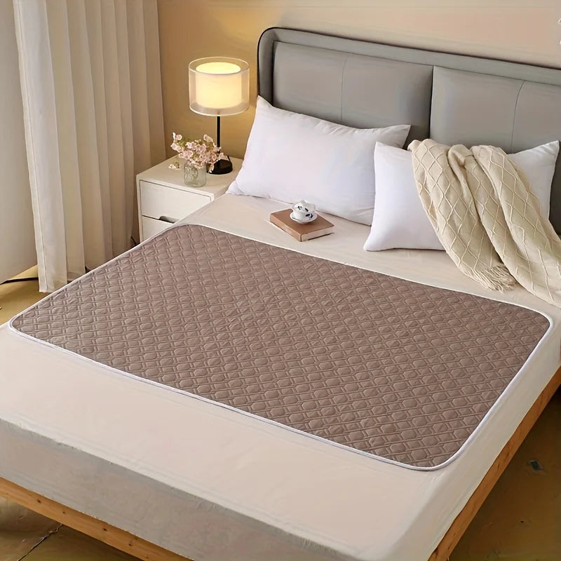 Leak-Proof Washable Incontinence Pad – Non-Slip Bed Mat for Seniors, Pets, Menstruation & Home Use