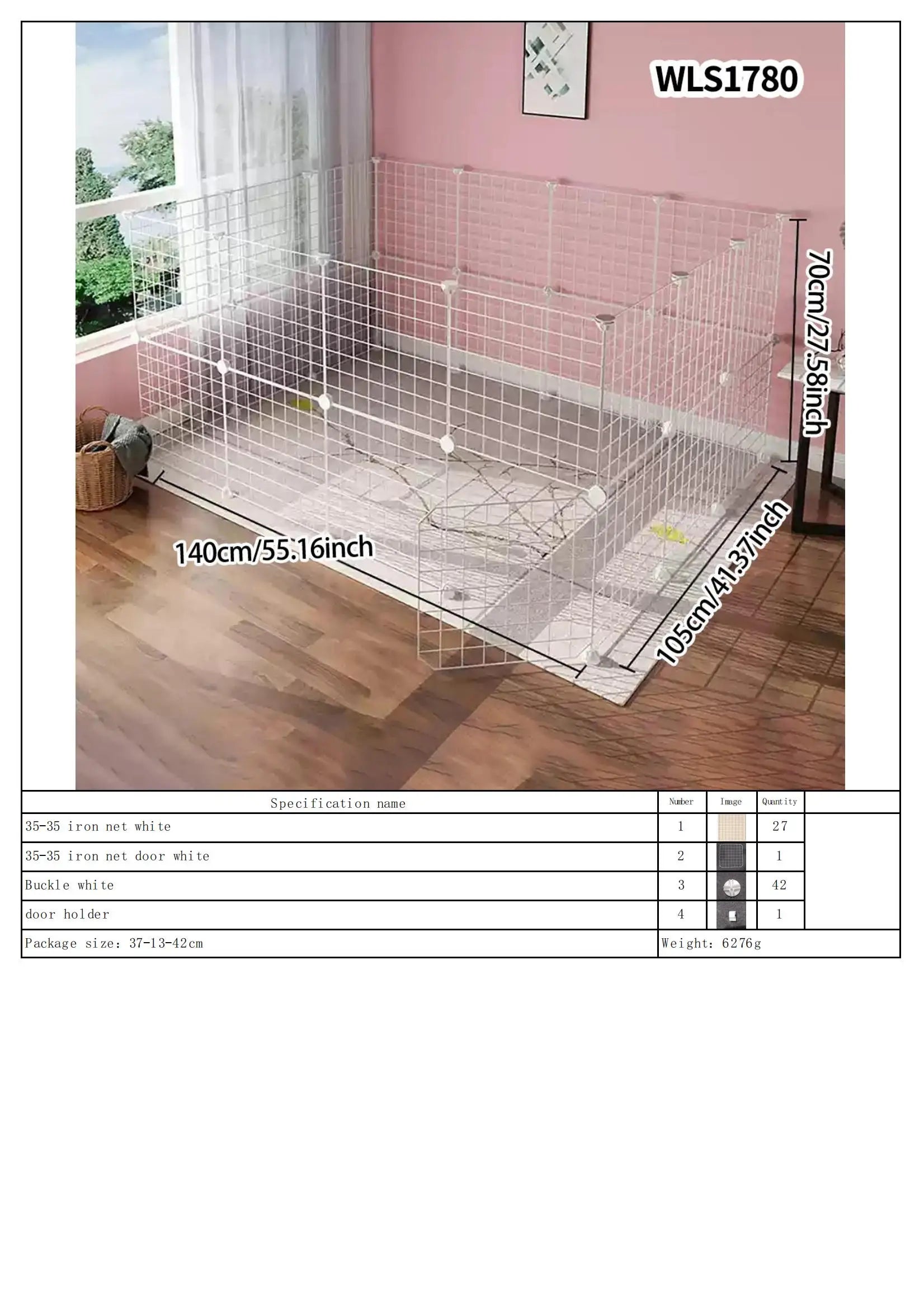 Portable Dog Playpen – DIY Metal Fence