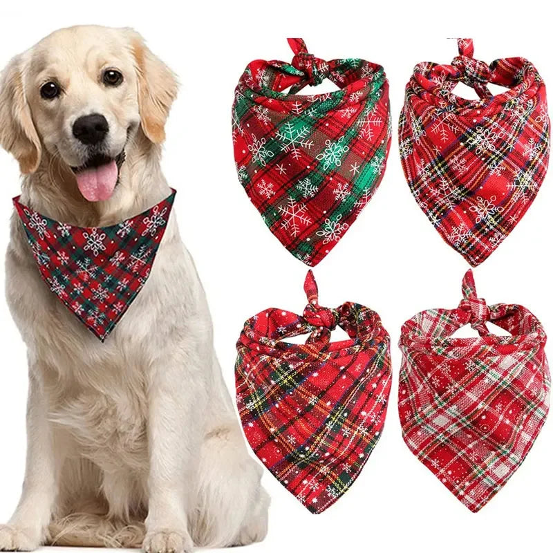 PetCare Dog Bandana – Cotton Multicolor Neckerchief, 1pc