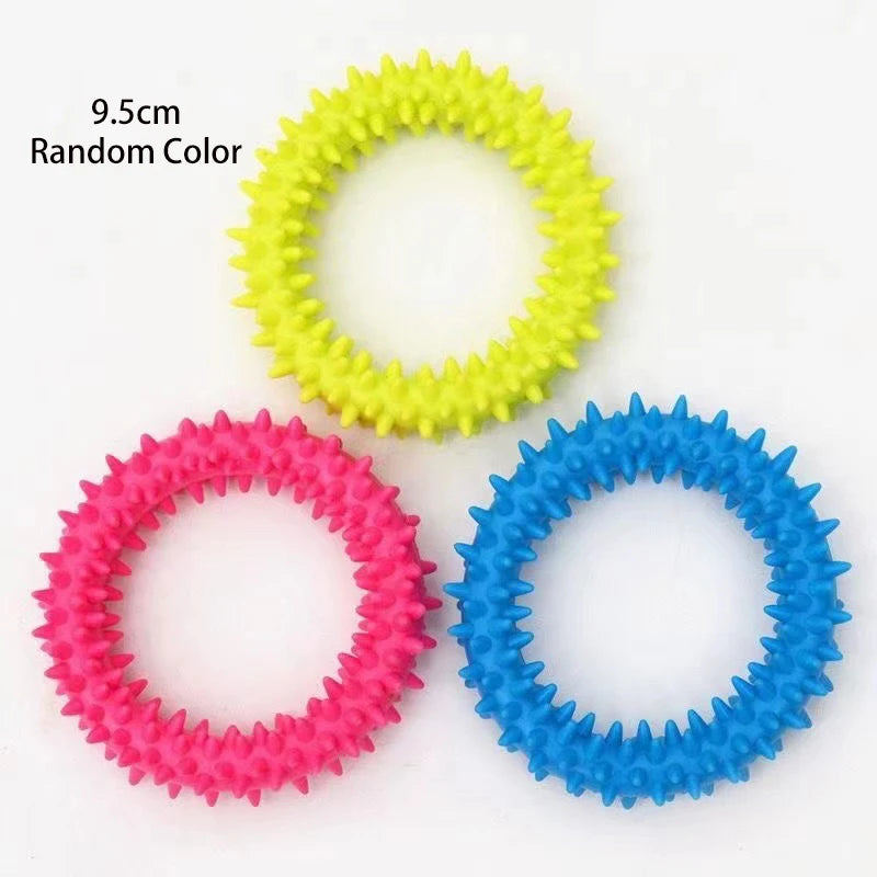 Indestructible Dog Toy for Small Dogs – Dental Chew, Non-Toxic Rubber