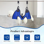 Pet Grooming Hammock & Restraint Bag - Hanging Sling for Nail Trimming