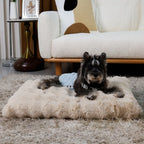Ultra Plush Dog Bed Soft Pet Cushion Large Dog Crate Puppy Mattress Washable Mat