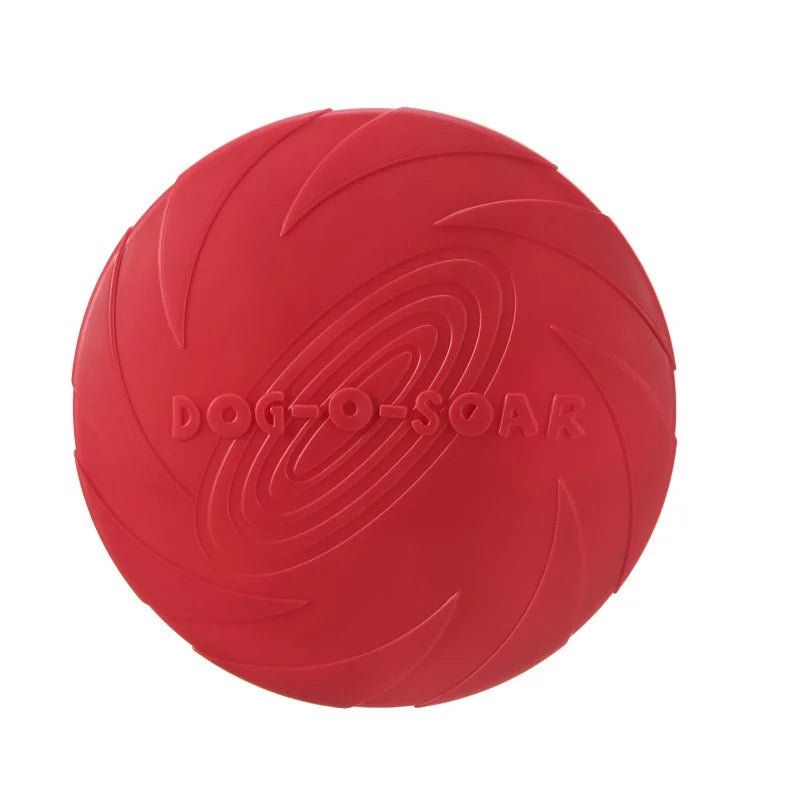 Silicone Flying Disc – Chew-Resistant Training Toy for Dogs, Durable Fetch Disc