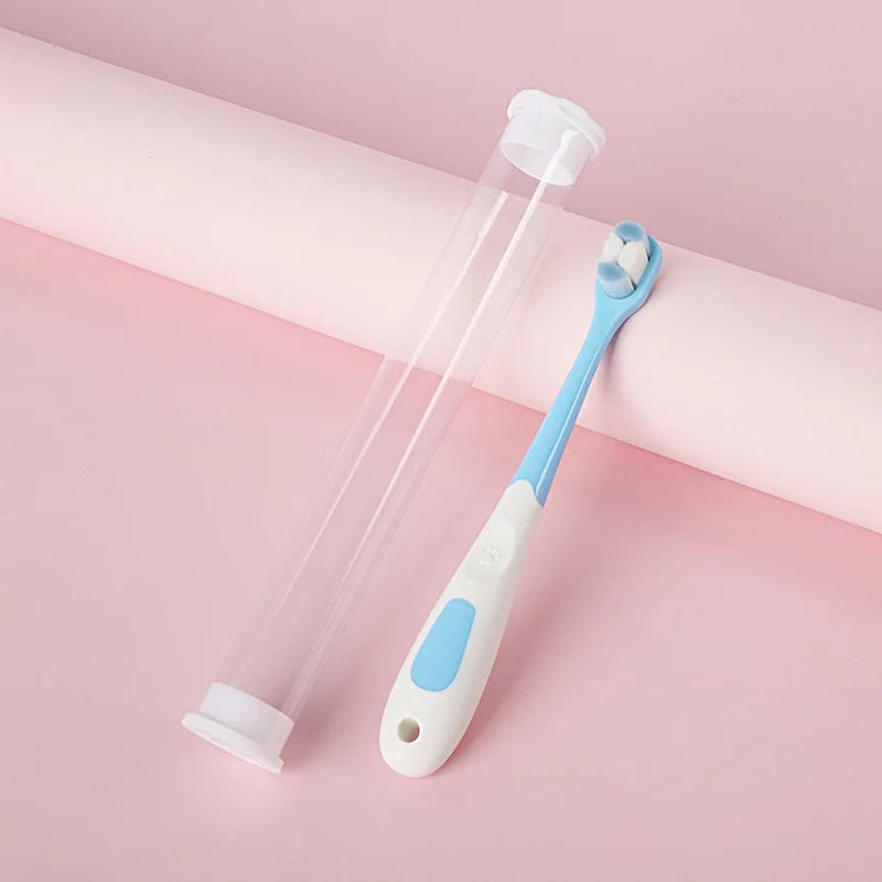 PDQ Ultra-Soft Dog Toothbrush – 360° Dental Care & Gentle Gum Cleaner