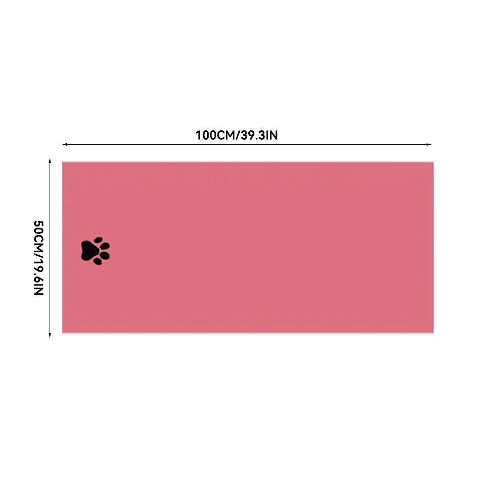 Microfiber Pet Bath Towel for Dogs – Super Soft and Highly Absorbent