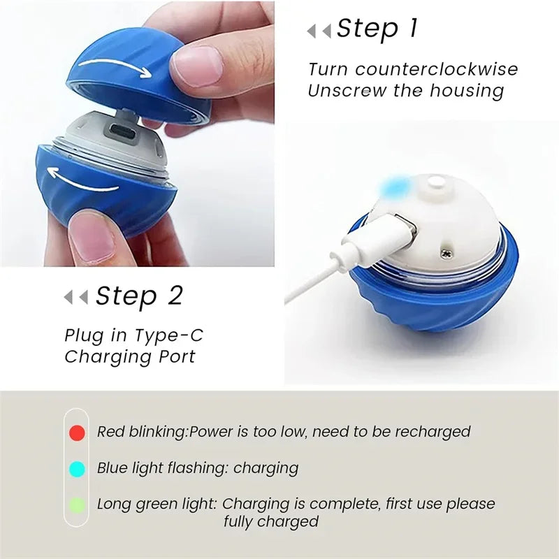 Smart Interactive Dog Toy Ball – Automatic Moving & Jumping Ball