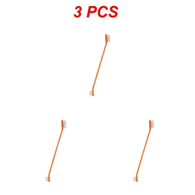 Double Head Dog Toothbrush – Multi-Angle Nylon Bristle Cleaner