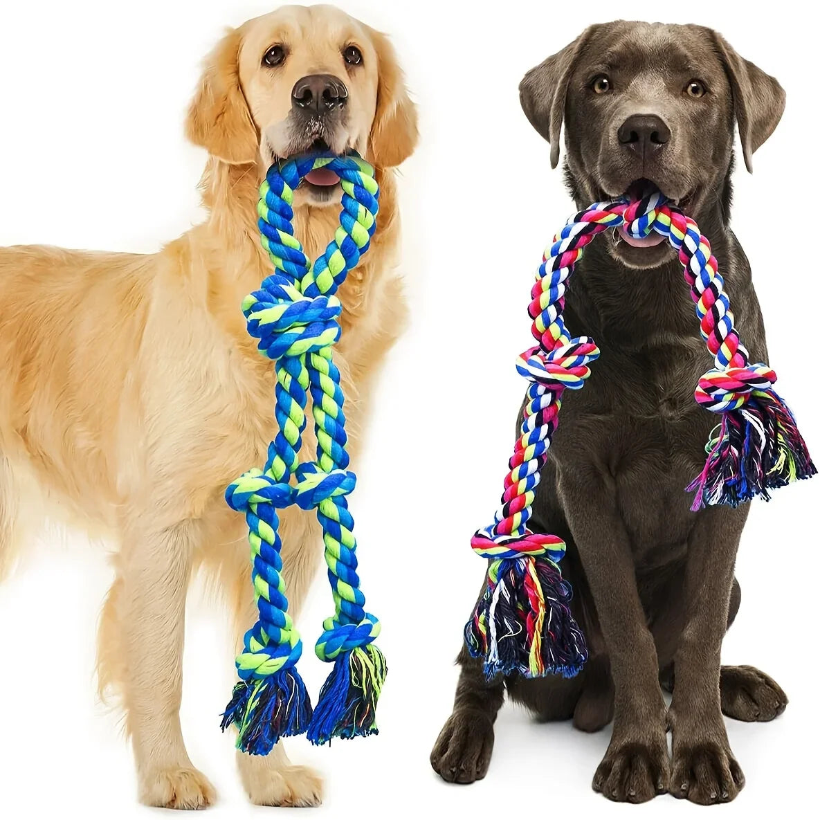 Dog Rope Toy – Dental Tug for Medium & Large Dogs