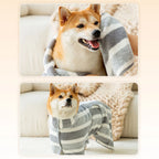Quick-Dry Dog Bathrobe - Ultra-Absorbent Thick Coral Fleece Pet Towel