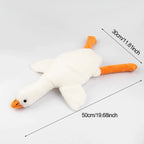 50cm Soft Goose Plush Dog Toy – Calming Anxiety Relief