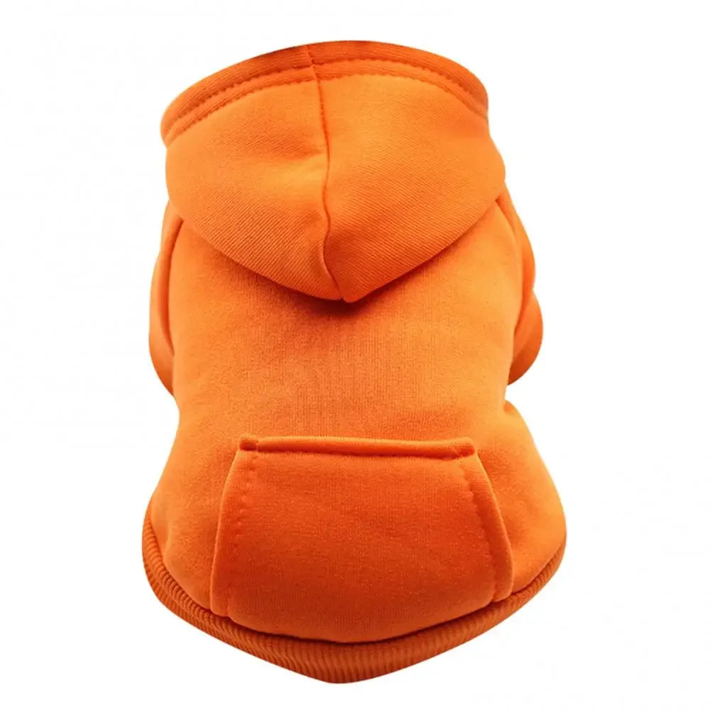 Dog Hooded Sweatshirt – Warm Winter Coat for Small Dogs